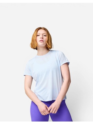 Brooks Dash Short Sleeve Kadın Mavi Kısa Kollu Tshirt 221755456
