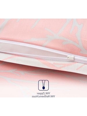 Frefly Store Queen Size Pembe Saten Nevresim Seti