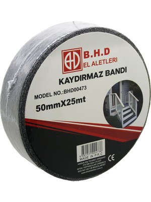 Altaylar Tedarik 50MM x 25MT Kaydırmaz Siyah Bant