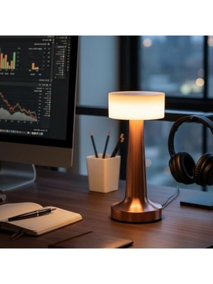 Frefly Store Dokunmatik Masa Lambası - Şarj Edilebilir ve Taşınabilir