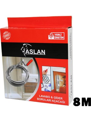 Altaylar Tedarik 8mt Susta Spral Lavabo - Gider Açar