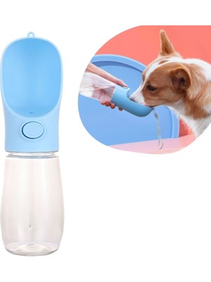 Altaylar Tedarik 450 ml Taşınabilir Butonlu Evcil Hayvan Suluğu