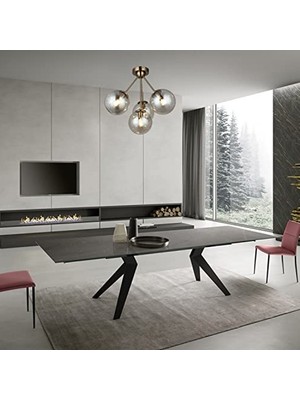 Frefly Store 4'lü Eskitme Plafonyer Seti, 4XE27 Duy ile Şık Aydınlatma
