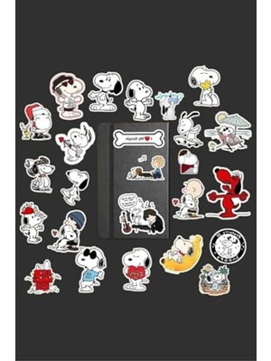 Frefly Store Snoopy Sticker Paketi/bullet Journal Defter Çıkartma Ajanda Laptop Etiket, 76541657484874