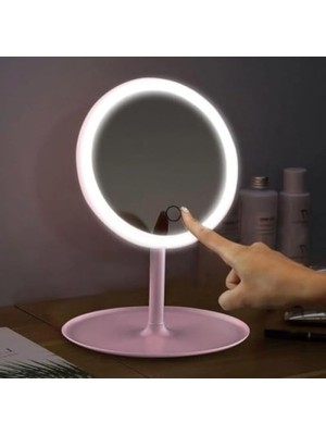 Frefly Store Dokunmatik LED Işıklı Makyaj Aynası - USB Bağlantılı