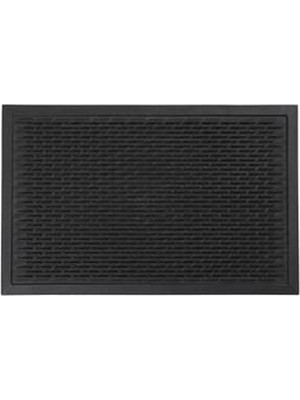 Frefly Store Dış Kapı Paspası, Siyah Pvc, 45X70 Cm, Dayanıklı