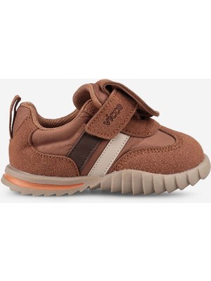 Vicco Matilda Bebe Süet Çizgili Cırtlı Sneaker Ayakkabı 346.26K.140