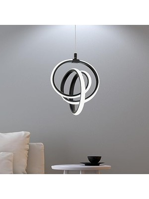 Frefly Store Modern LED Sarkıt Avize – 23X80 cm Ayarlanabilir Gövdeli, 24W 6500K Beyaz Işık, Power LED Teknolojili, Siyah Gövdeli Şık Aydınlatma Armatürü Salon ve Mutfak          [enerji Sınıfı A+++]