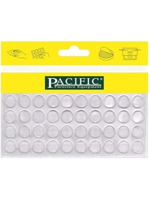 Frefly Store Pacific Yapışkanlı Silikon Ses Stoperi, Dolap Çekmece Ses Azaltıcı Tampon, (9mm)