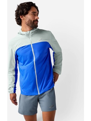 Brooks Canopy Jacket 2.0 Erkek Mavi Ceket 211564420