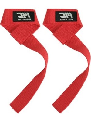 Frefly Store Kırmızı Renkli Lifting Strap, Ağırlık Antrenmanları Için