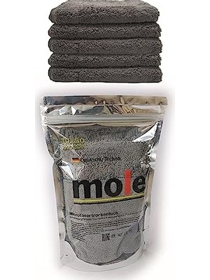 Frefly Store Mikrofiber Çift Yüzlü Oto Kurulama Havlusu 50×70 440GSM – Paket Içeriği 1 Adet- Renk Antrasit