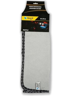 Frefly Store 5340 Waffle Mikrofiber Oto Cam Bezi ve Genel Temizlik Bezi 40X60 Cm.