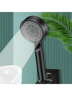 Frefly Store 5 Fonksiyonlu Duş Başlığı - Turbo Pervaneli, 150 cm Hortum ile
