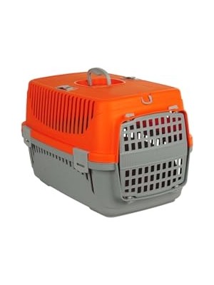 Frefly Store Kedi Köpek Evcil Hayvan Taşıma Çantası Box Çok Fonksiyonlu (Turuncu, Orta)