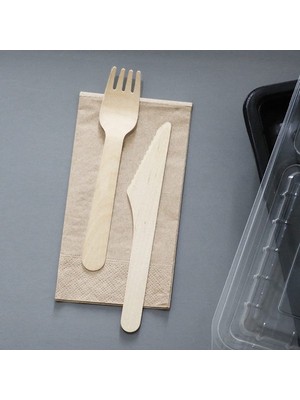 Frefly Store Kraft Peçete, 40X40 cm Boyutunda 50 Adet Set