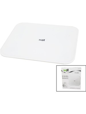 Altaylar Tedarik Gizli Ekran -Soft Beyaz Cam Zemin Dijital Baskül Terazi 180KG Sensör -Led Ekran -Oda℃ TF-1070