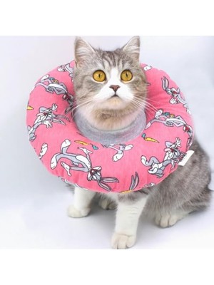 Frefly Store Kedi Köpek Yakalık Pembe Small No:6
