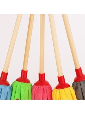 Frefly Store Mikrofiber Mop Başlığı, Süper Emici, Renkli Temizlik Bezi