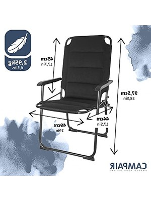 Frefly Store Hafif Katlanır Sandalye, Kamp ve Piknik Için Uygun