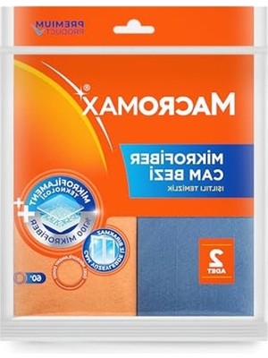 Frefly Store Mikrofiber Cam Bezi Seti, 2 Adet, Leke Tutmayan ve Yüksek Emicilik Özelliği ile
