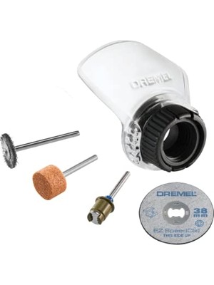 Frefly Store Dremel 550 Konfor Koruma Bağlantı Parçası, Toz Parçaları ve Kıvılcımlara Karşı Koruma, 4'lü