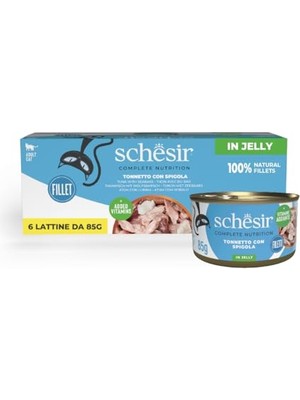Frefly Store Jelly Ton Balığı ve Levrek Jöle Içinde Yetişkin Kedi Konservesi 85G