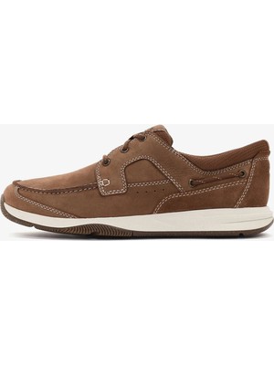 Clarks Sailview Lace Light Tan Nubuck Erkek Bej Günlük Ayakkabı 26176971