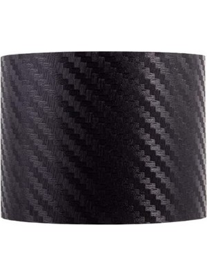 Frefly Store Siyah Karbon Folyosu, 7 cm x 5 Metre, Kaplama Için