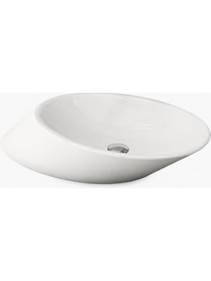 Bocchı VESSEL YATAY ÇANAK  LAVABO 72 CM (1013-001-0125) PARLAK BEYAZ