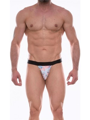 Hace Bazaar Erkek  Desenli Jockstrap Çamaşır