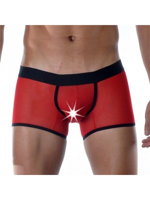 Hace Bazaar Kırmızı Erkek  Boxer