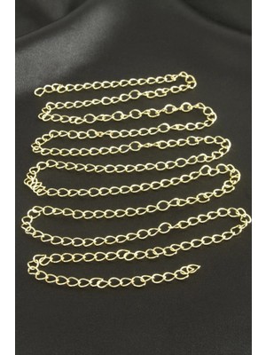 Hace Bazaar 4 mm Oval Zincir 1 Metre