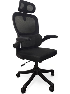 Xandor XO100 File Kumaş Ergonomik Ofis Koltuğu Fonksiyonel Başlıklı Hareketli Kol Dayamalı Ça