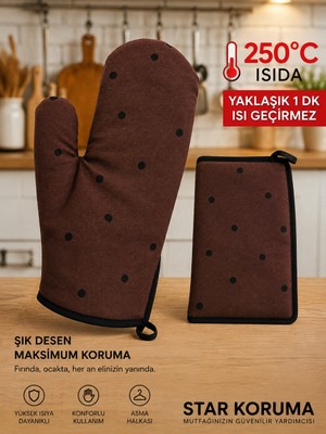 Star Koruma Isıya Dayanıklı Mutfak Eldiveni