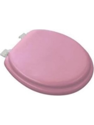 Pembe Yumuşak Klozet Kapak Büyük Puf 42X41 cm