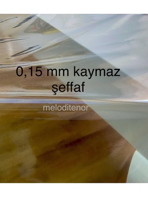 Düz Ince Şeffaf Silinebilir Kaymaz 0,15 mm Net Görüntü Pvc Naylon Muşamba Masa Örtüsü Şeff