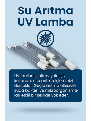 Uv Su Arıtma Lambası, Ultraviole Işık Dezenfeksiyon