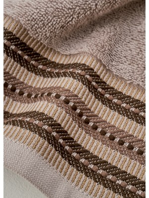 Bella Maison Premium Ege Pamuğu Yüz Havlusu Vizon (50X90 Cm)