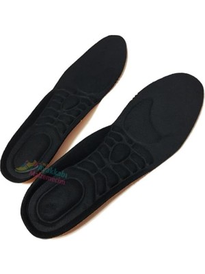 Footbed Iç Tabanlık 35/36 Numara Rahat Ayakkabı Iç Tabanlığı Siyah Renk Ortopedik Ürün