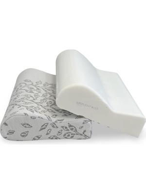 Boyun Destekli Ortopedik EXCLUSIVE%100 Visco Yastık 50X32X10-8 cm (Exclusive)