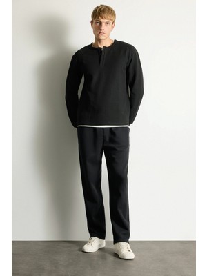 DeFacto Regular Fit Cepli Düz Paça Pantolon E7829AX26AU
