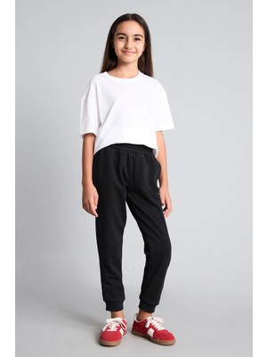 DeFacto Jogger Fit Esnek Belli Cepli Eşofman Altı Kız Çocuk Y1226A626AU