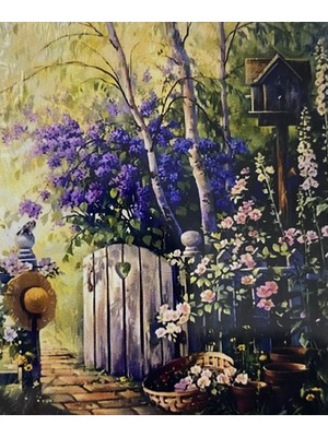5d Yapışan Boncuk Mozaik Tablo 40 * 50 cm Ts8