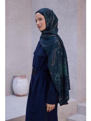 Belli Fresh Çiçek Desen Nefti Lena Şal 1724 - 33