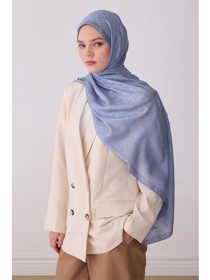 Belli Fresh Monogram Desen Bebe Mavisi J.monogram Şal - 2098