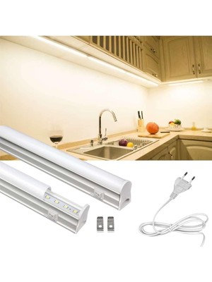 LED Bant Armatür Floresan Tip Aç Kapa Butonlu Fişli Gün Işığı 120 cm