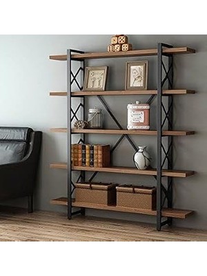 Güvendekoratif Metal Kitaplık