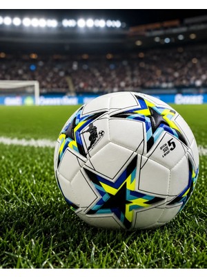 Teknodayım Antrenman Maç Için Futbol Topu Kaymaz Yüzeyli Dengeli Sekme Yapısı