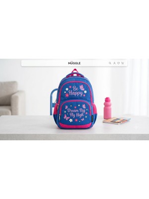Lisinya Muggle The Orıgınal Denım Kot Okul Çantası